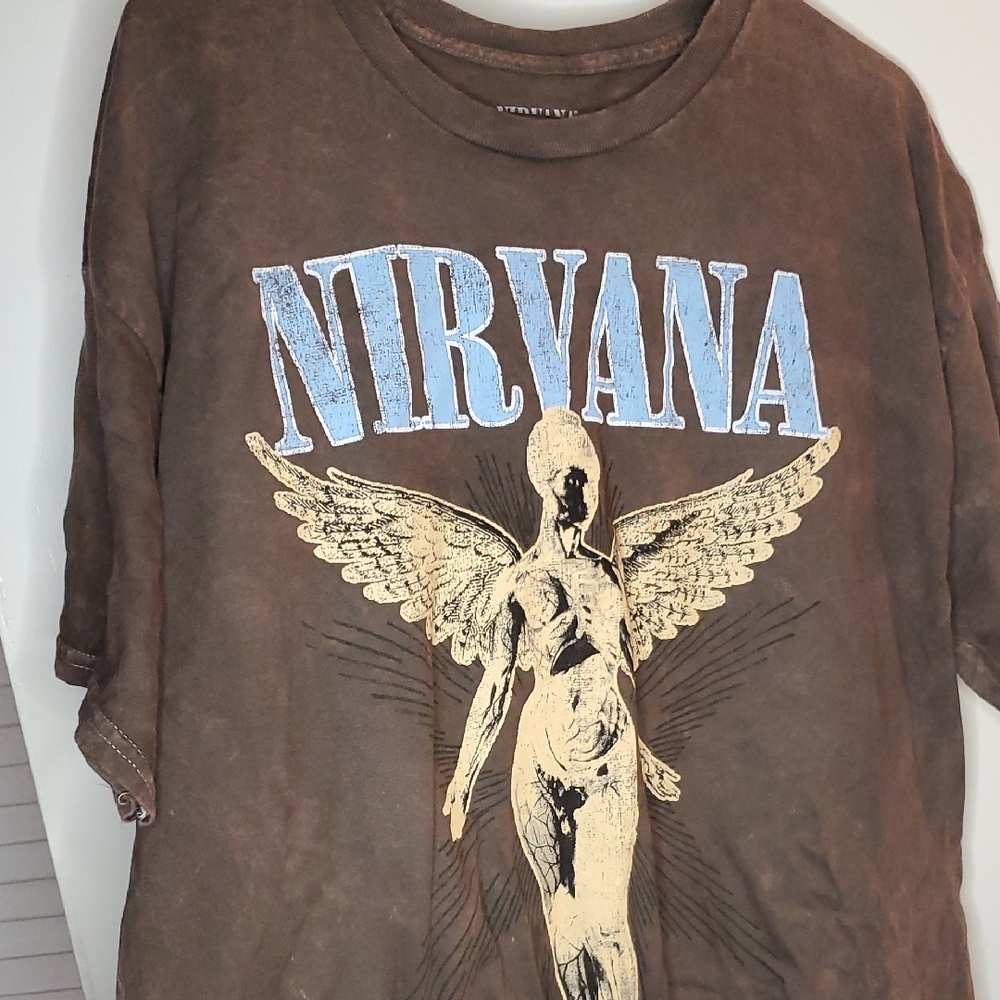 Nirvana 100% Cotton XL Concert T Shirt